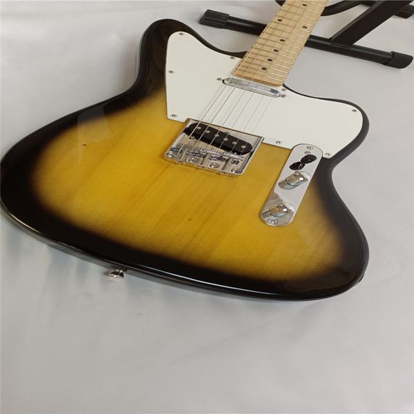 

2021 chinese factory custom electric guitar,jazz body and tlneck