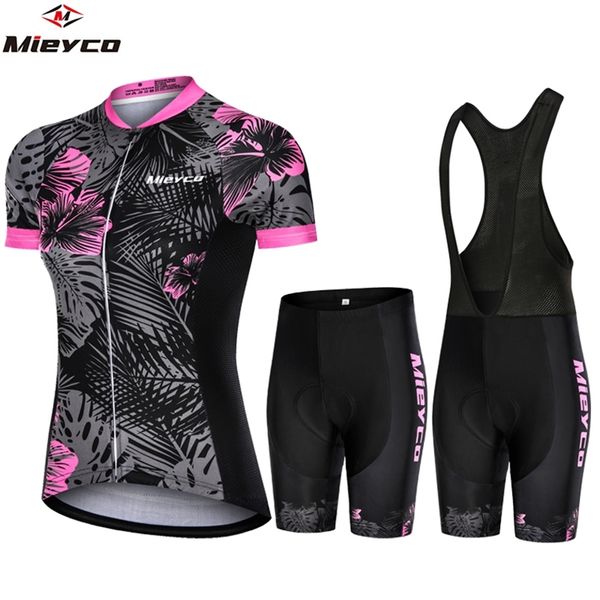 Radtrikot-Sets Fahrrad Damen Fahrradbekleidung Mountainbike Radtrikot Shorts Damen Rennrad Shorts und T-Shirt Overall Radsportanzug Mtb 240314