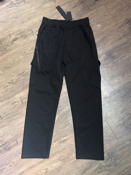 

mens camouflage cargo pants sweatpants overalls jogging sports army green trousers trouser trendy cool fashion ce7z, Black