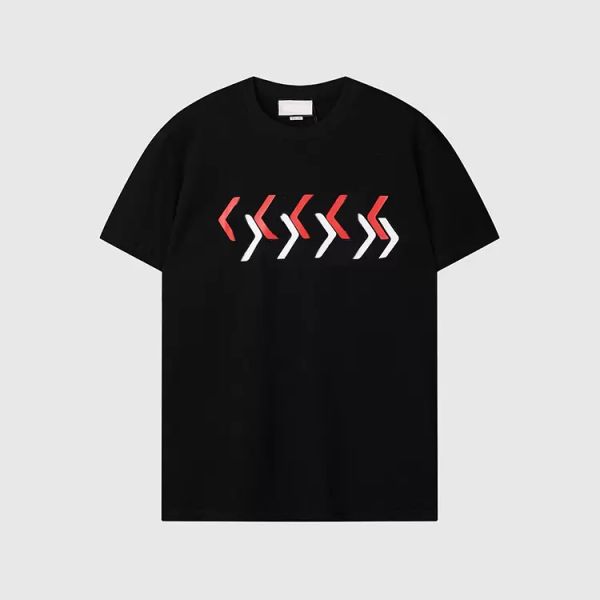

2022 fashion men designer t shirt high quanlity red heart shirt casual women shirts badge cotton embroidery short sleeve summer tee m-3xl, White;black