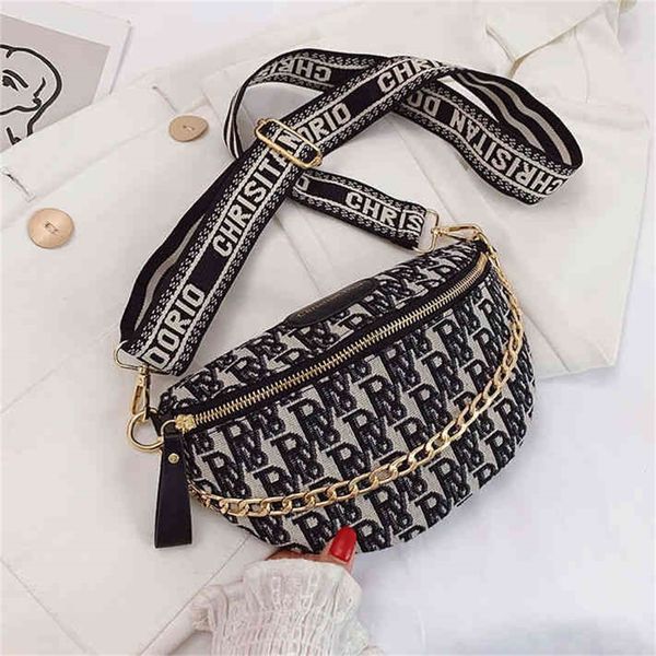 

xiaonvbao autumn and winter canvas breast fashion waist this year's popular one cross dumpling 80% off purse sales