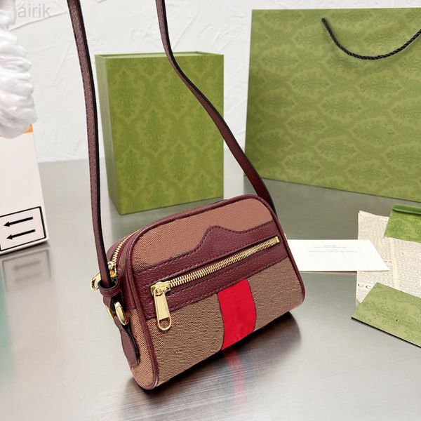 

womens favorite designer camera bags 2022 new zipper single shoulder bag trendy letter print pattern evening mini women luxury crossbody