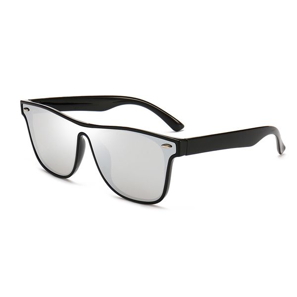 

fashion full frame sunglasses for men women designer summer mirrored sun glasses eyewear outdoor uv400 shades with cases, White;black