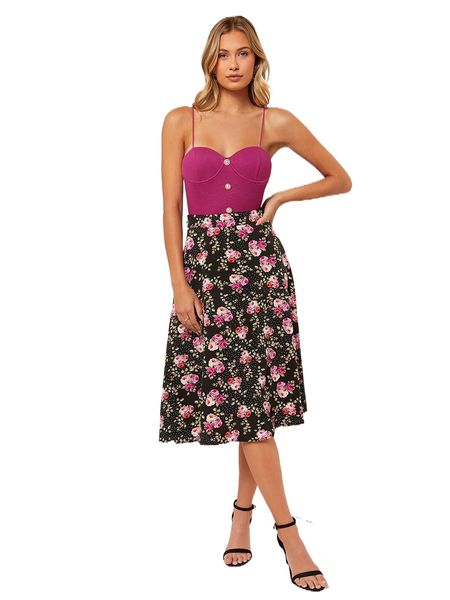 

button detail bustier cami bodysuit 62qf#, White