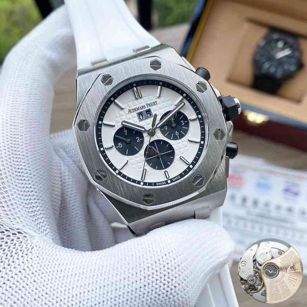 

luxury watches for mens automatic mechanical men's movement pig juguet roya1 0ak offshore 42mm designer wristwatches, Slivery;brown