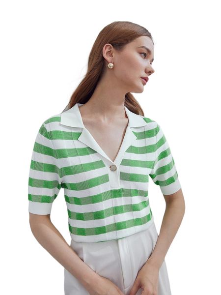 

motf premium viscose striped knit 72mt#, White;black