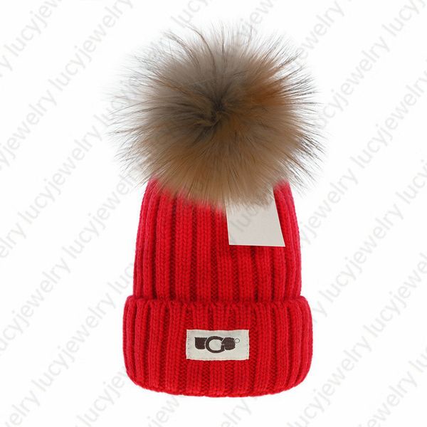 

2022 Classic Designer Beanie Skull Cap Fashion Leisure Warm Breathable Hairball Hats Breathable Hat 7 Color Top Quality, A1