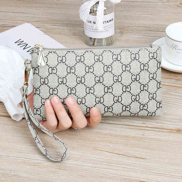 

women's handbag fashion leisure mobile phone bag zero wallet flower material