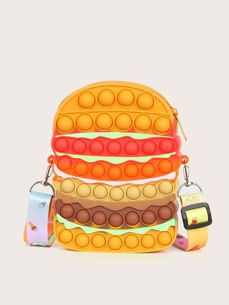 

kids random strap cartoon design push bubble novelty bag she