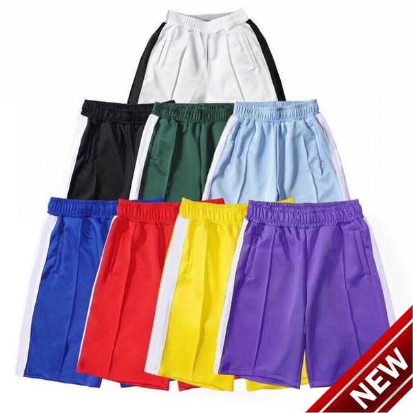 

summer shorts mens womens designers short pants letter printing strip webbing casual five-point clothes beach clothing pa, White;black