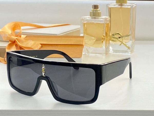 

luxury designer sunglasses for women men summer 1319 style anti-ultraviolet retro shield with diamonds lens square one-piece full matte fram, White;black