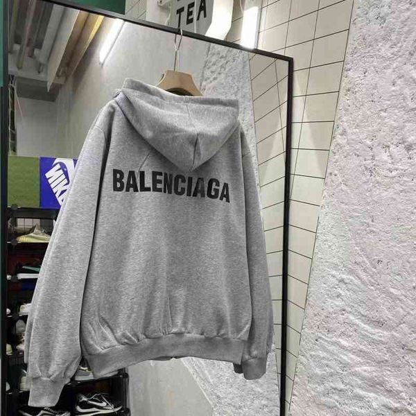 

2022 designer bal jackets and coats 2022 spring autumn net hongsu 6 same fashion br hooded jacket social spirit guy self-cultivation 2mhm lf, Black;brown