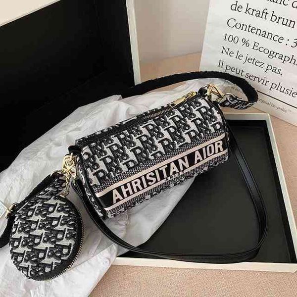 

super low discount popular small trendy minority dharma stick armpit retro versatile one shoulder cylinder bag