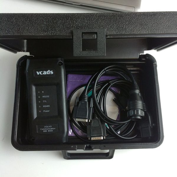 

for volvo truck diagnostic tool with new lapinstalled ptt 1.12 developer mode ready to use vcads pro