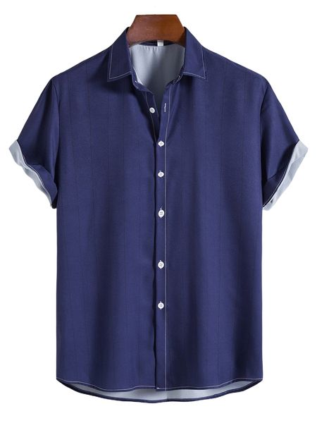 

men striped button up shirt h3cj#, White;black