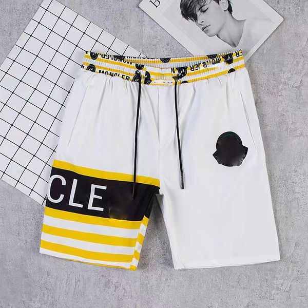 

summer new men's pants fashion leisure beach pants silky fabric shorts, design style high-end brand, sc m-xxxl 0000003, Black