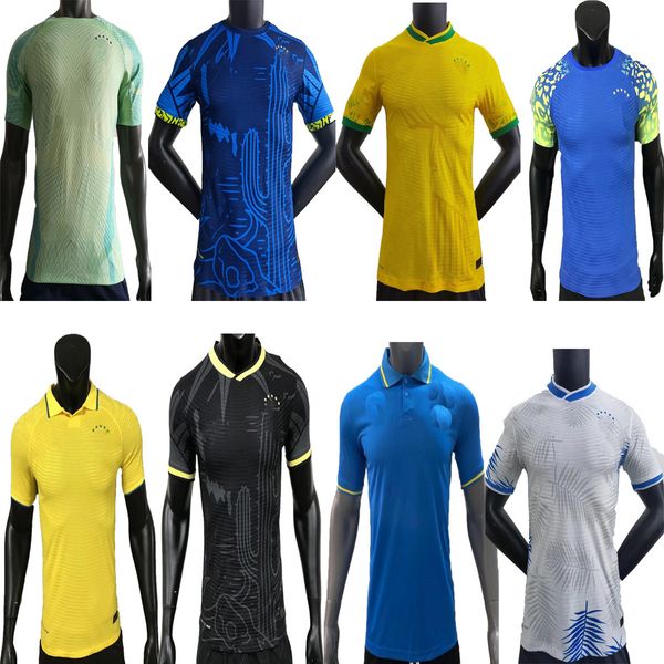 

player version 20 21 22 23 training neres coutinho soccer jerseys home 2021 2022 2023 camiseta de futebol brazils g.jesus firmino national t, Black;yellow