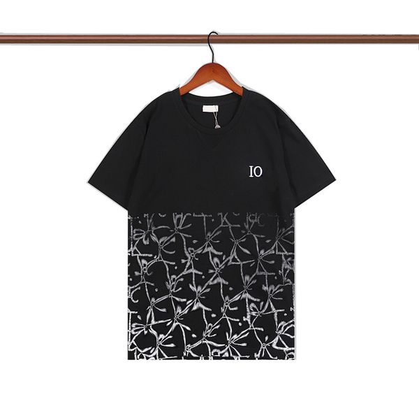 

summer mens designer t shirt fashion brands womens loose tees luxury couples street hip hop short sleeve tshirt size m-3xl, White;black