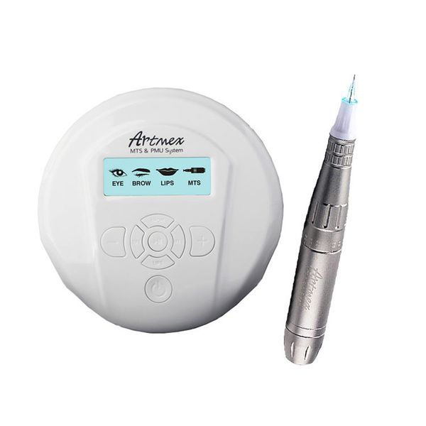 Artmex v6 ​​Digital PMU MTS 2 em 1 PERMANENTE MAPELA MICRONEEDLE MACHER ROLER TATTOO TATOOMENTO Pigmentação Eyeliner Eyeliner Eyebrow Mircroneedling Dermapen Kits