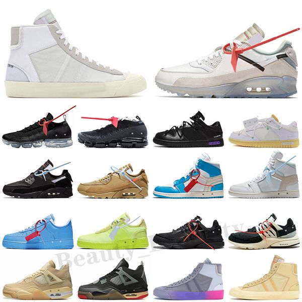 

prestos white running shoes mac volt green black fly racer chaussures designer zapatos triple black casual sneakers