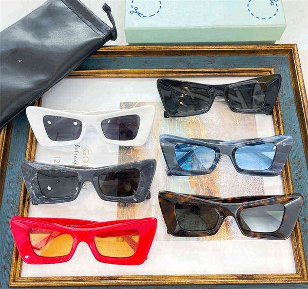 

22 fashion off sunglasses style net red same personalized cat's eye vintage eyeglasses personality, White;black