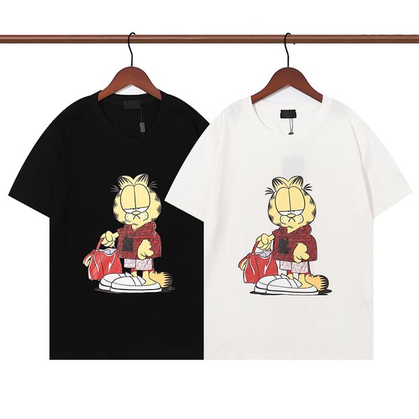 

fashion mens designers t shirts summer t shirt crane printing hip hop men women short sleeve tees size lol 22, White;black