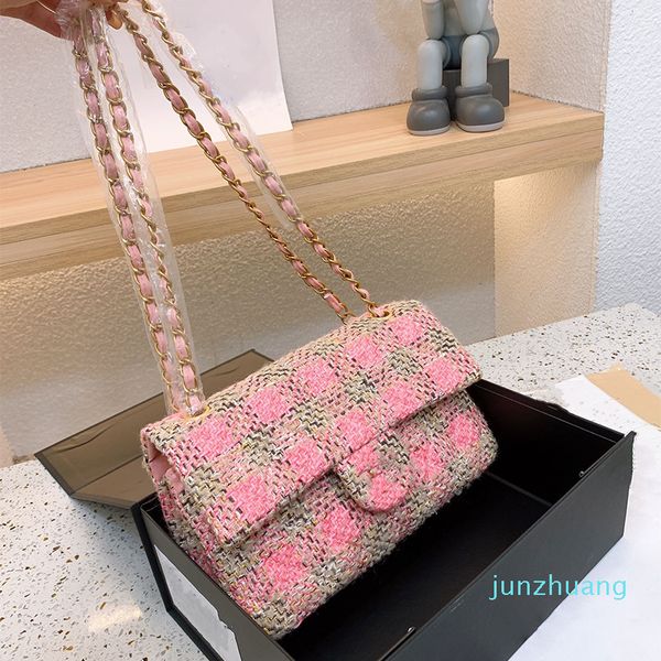 

cc bag cc wallet designer custom luxury classic flap bag tweed bag handbag leather leather cowhide gold or silver chain slant shoulder deauv