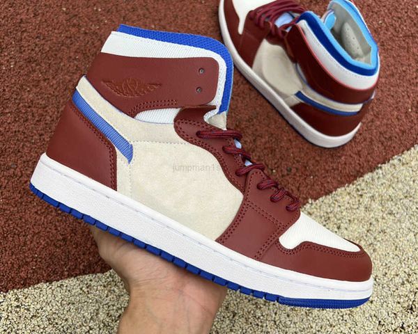 

shoes men 1s jumpman 1 sail redstone hyper royal women fashion trainers sneakers sports