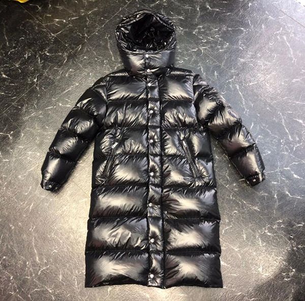 

new windproof canadian designer men's parka parka down jacket white fabric outdoor goose coat hooded warm, Black
