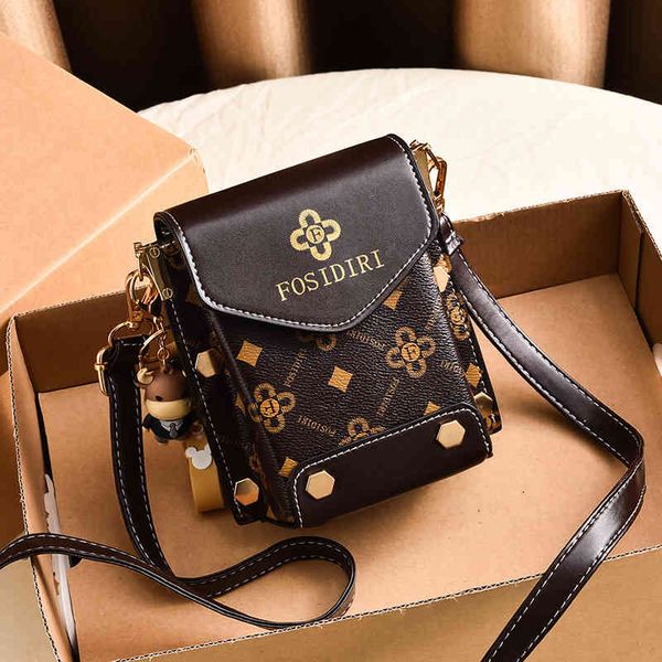 

fashion 2022 new printed women luxury designer pu leather lady crossbody shoulder bag