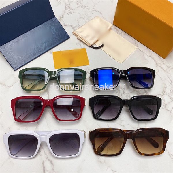 

sunglasses l plate trendy women's net red same fashion street s personalized box men's z2302, White;black