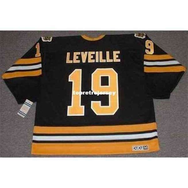 

shirts mens normand leveille 1982 ccm vintage away retro hockey jersey, Gray