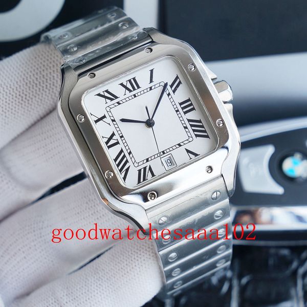 Versão Novo Op Designer Relógios para Homens Branco 2022 relógios de discagem 39.8mm Designs clássico Pulseira de aço inoxidável relógio automático dos homens de alta qualidade