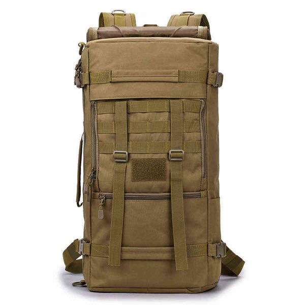 

50l men messenger bags camping mountaineering backpack men nylon tactical bag t220801