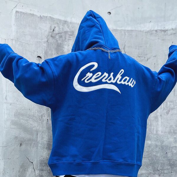 

f0g limit patch hooded casual pullover hip hop embroideried hoodie for men highstreet style streetwear oversized hoodies, Black