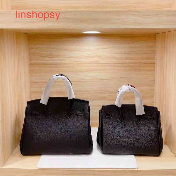 

luxury classic handbags birkinss bag female 2022 latest platinum oblique cr