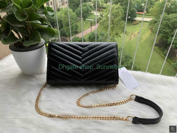 

famous women gold chain shoulder bags pu leather new arrival handbags metal leather portable bag diagonal crossbody bags ys00124