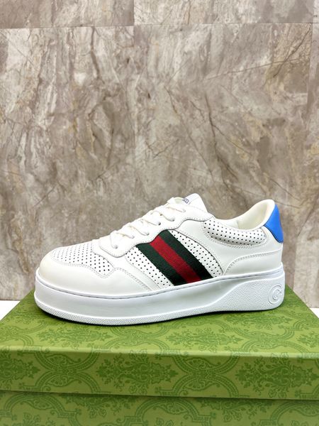 

men's sneakers 669698 full leather webbing couple shoes, Black