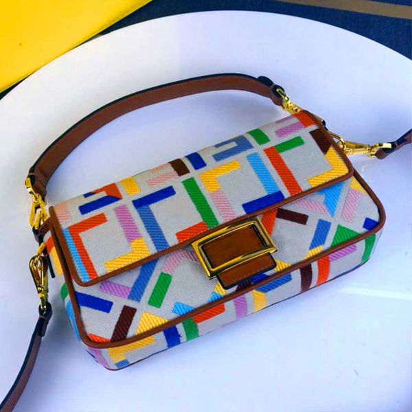 

2022fd luxury designer ladies shoulder bag new fashion casual diagonal leather