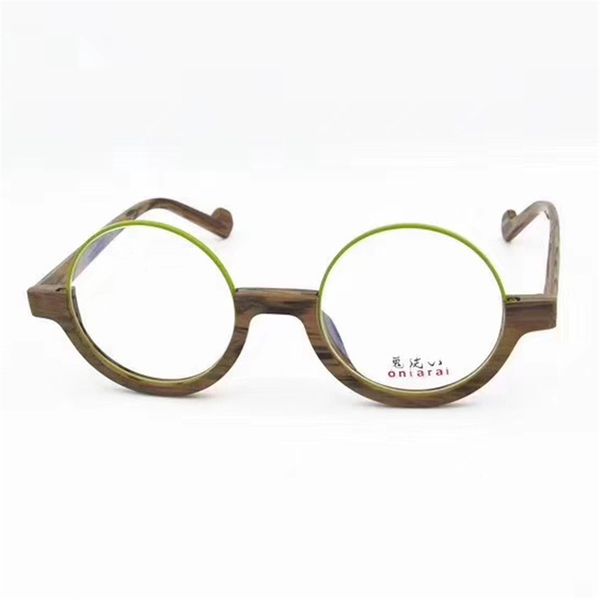 

on-0140 optical eyeglasses for men women retro style anti-blue light lens plate plank full frame with box, White;black