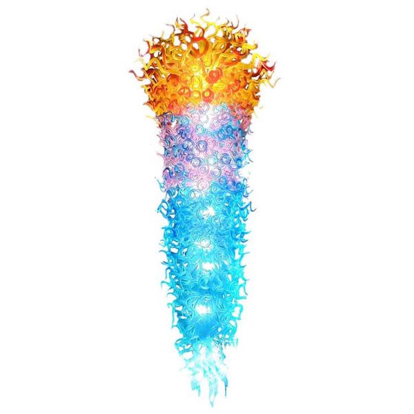 

300cm luxury murano glass multicolor chandelier l decoration lighting art