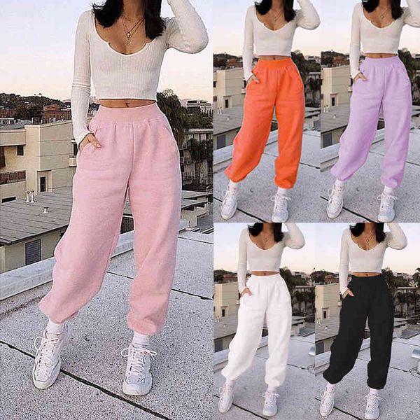 

women's pants & capris autumn and winter women's clothing, home leisure, sports, versatile bodysuit cashmere leggings easl, Black;white