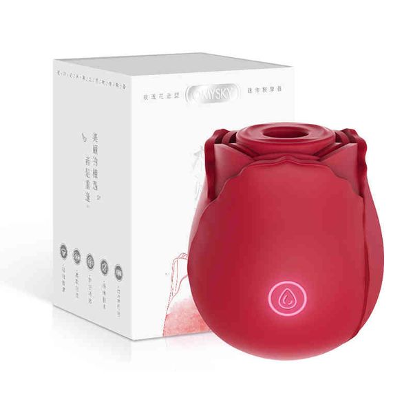 Sex toys masager Massager Meet Huan Sucking Egg Hopping Flower Non telecomando Leccate di lingua Vibrazione Dispositivo di masturbazione femminile Prodotti per il divertimento per adulti LVAQ