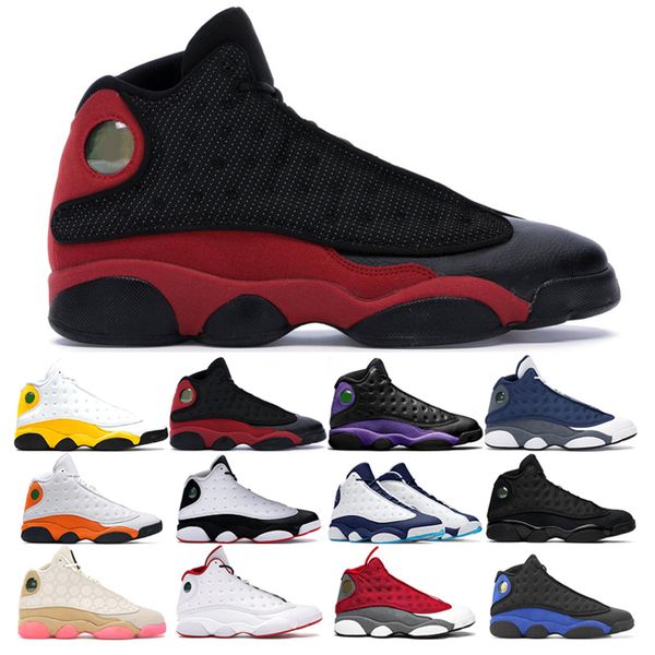 

men basketball shoes 13s university gold court purple red flint hyper royal black cat dark powder blue women mens sports sneakers trainers c