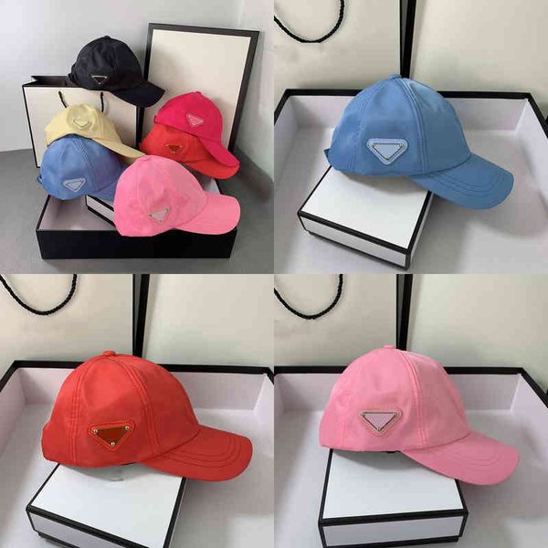 

9 color baseball cap designers triangle s womens mens fashion fitted hat women luxurys p sport casquette visors d2205073z w3, Blue;gray
