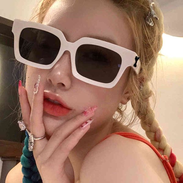 

men's ladies luxury brand tide wholesale 2022 classic square women men sunglass fashional s1u gradient neutral, White;black