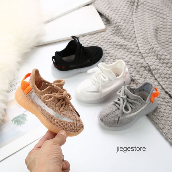 

luxury designer kids athletic children basketball shoe outdoor wolf grey toddler sport sneakers for boy girl toddler chaussures pour enfant, Black