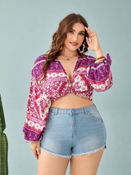 

plus studded raw hem denim shorts n3yp#, White;black