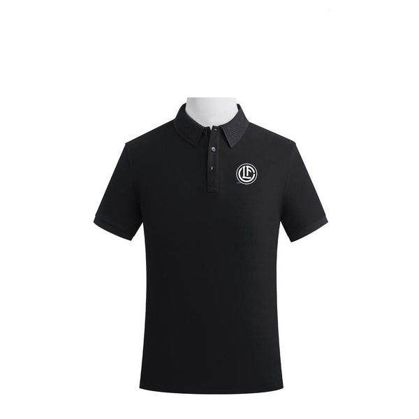 FC Lugano Polos masculinos e femininos de alta qualidade, camiseta de algodão penteado com contas duplas, cor sólida, torcedor casual