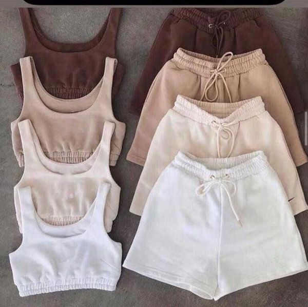 

2022 brand letter print fashion women tracksuits two piece sets short sleeve casual bodycon outfits button crop and skirt co-ord set, Gray